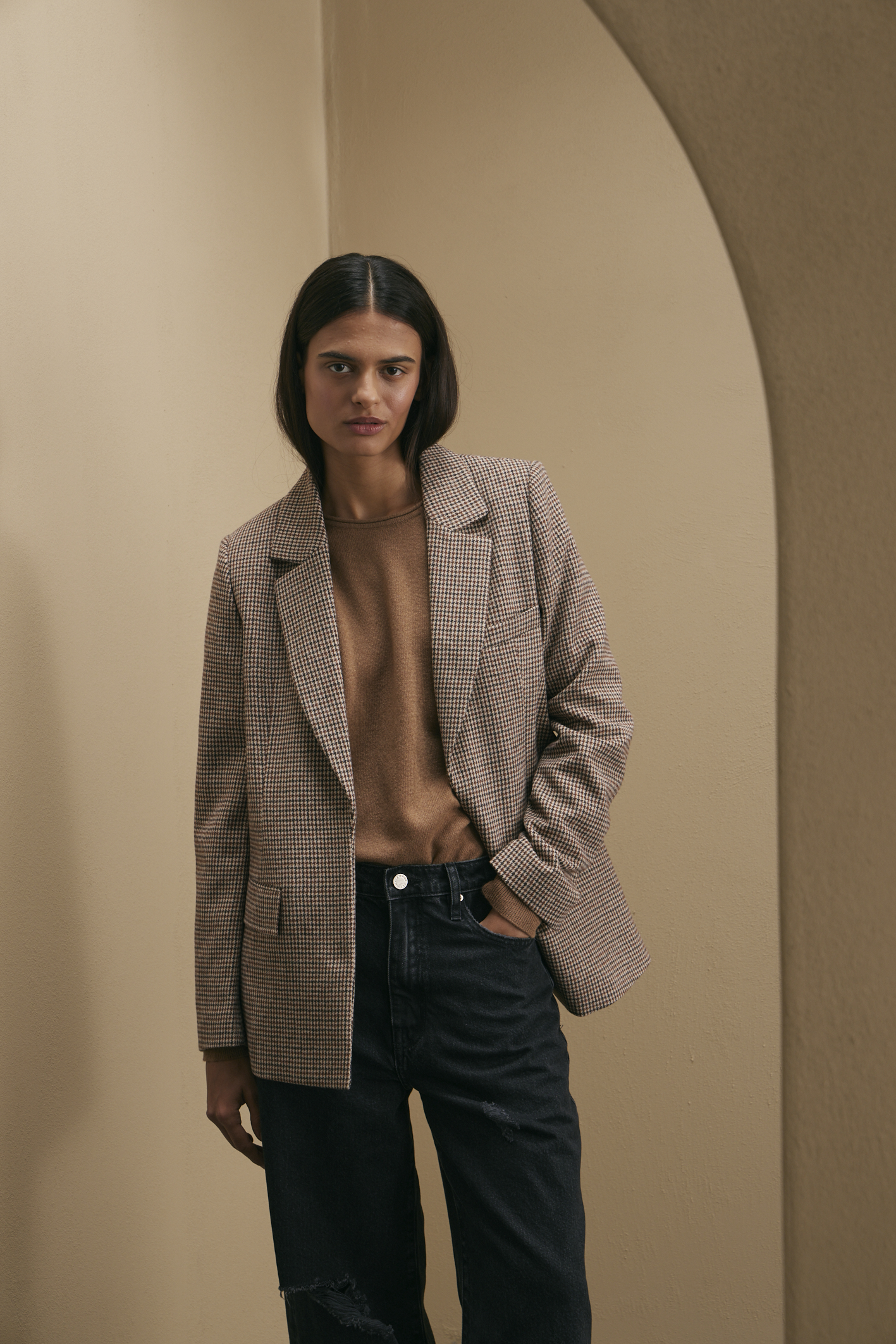 Blazer marrón de awada